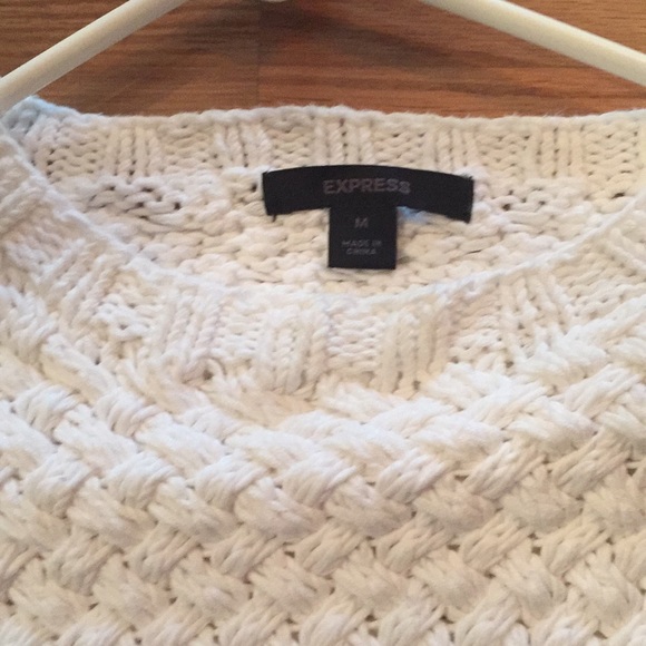Express white sweater - Picture 2 of 3